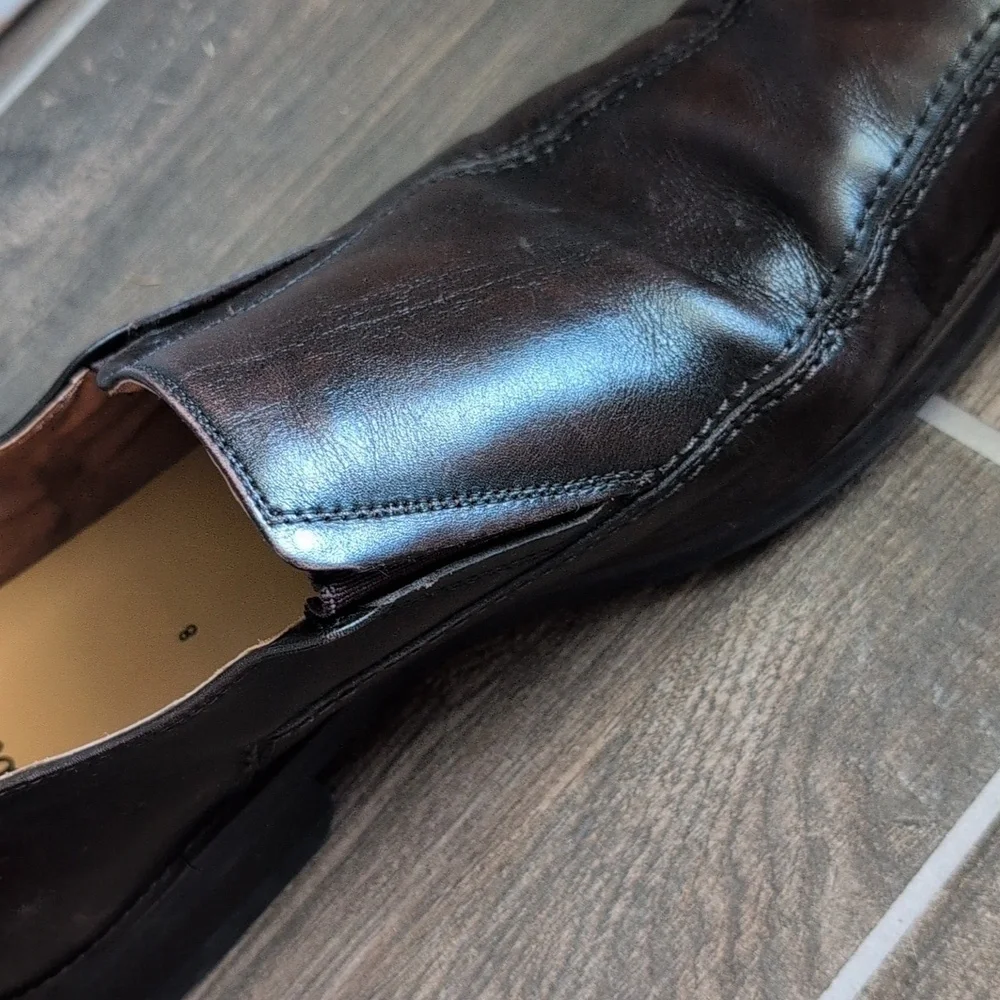 Clarks Beeston Step Men's Dark Brown Leather Loafers